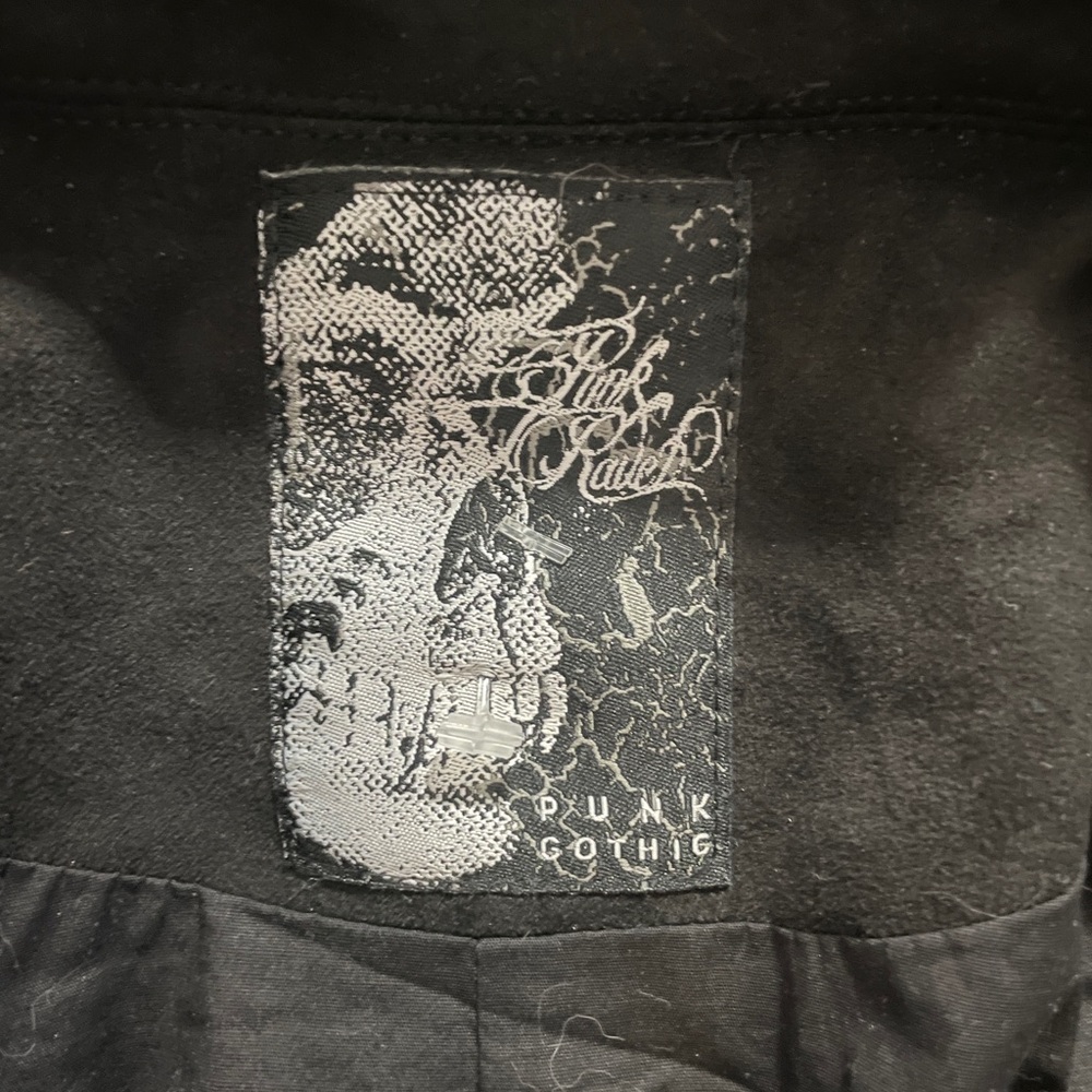 Punk Rave Gothic Fitted Coat - Picture 5 of 7